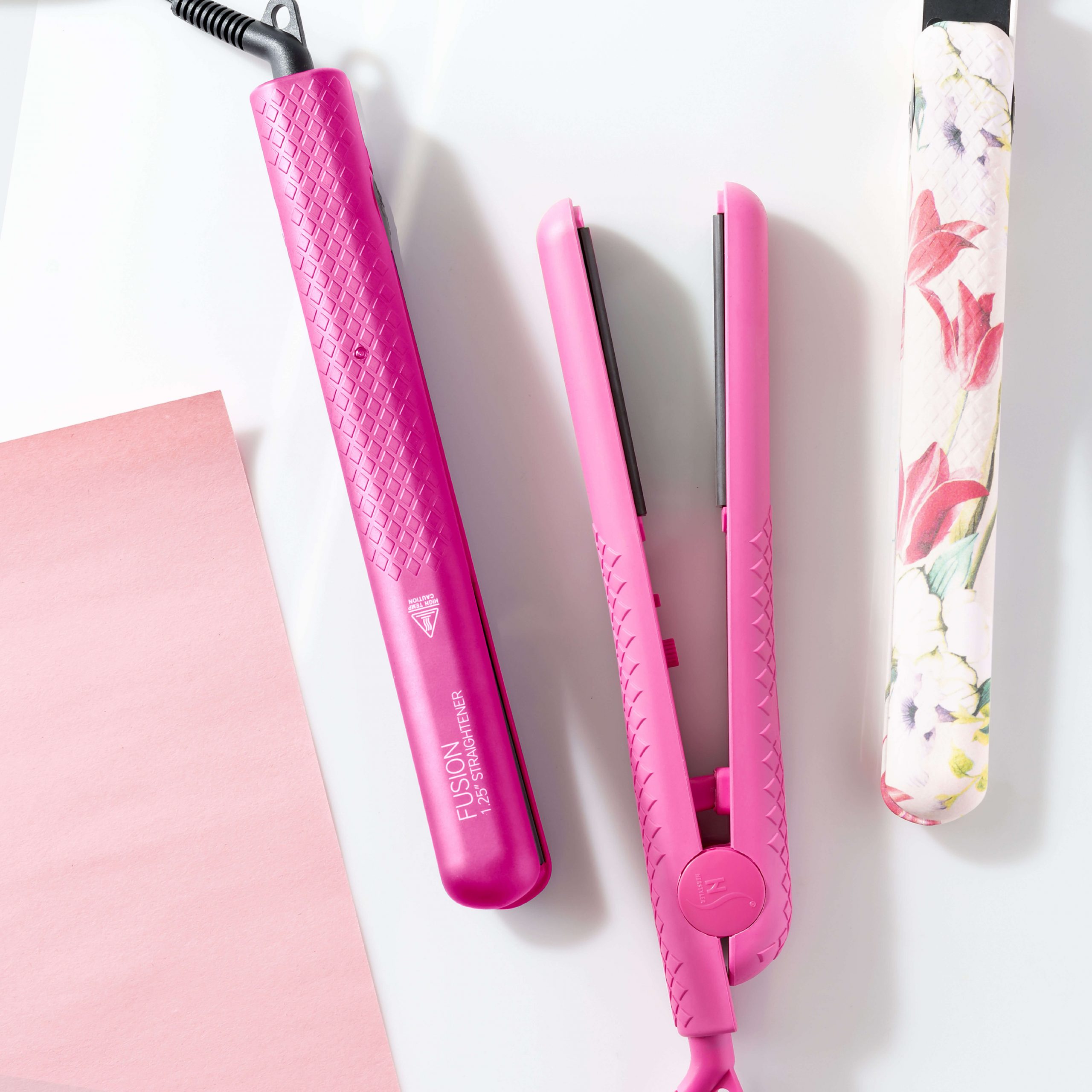 Pink flat irons