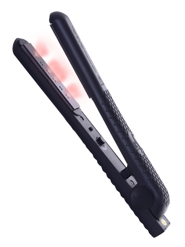 LED Pro Luxe 1.25” Black Straightener
