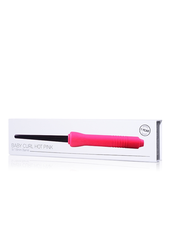 HerStyler Baby Curls Pink Curling Wand Box