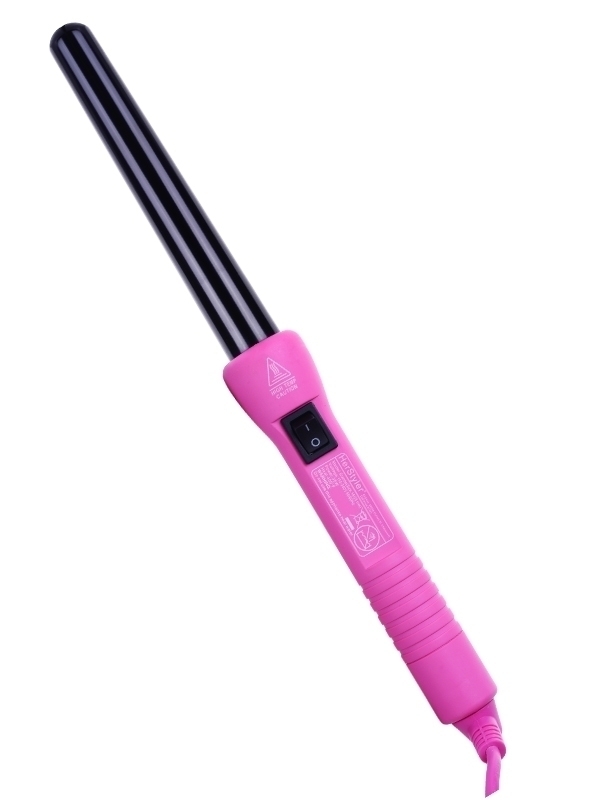 HerStyler Grande Curls Pink curling wand